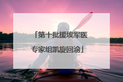 第十批援埃军医专家组凯旋回渝