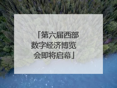 第六届西部数字经济博览会即将启幕