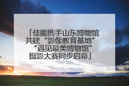 佳能携手山东博物馆共建“影像教育基地” “遇见最美博物馆”摄影大赛同步启幕