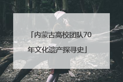 内蒙古高校团队70年文化遗产探寻史