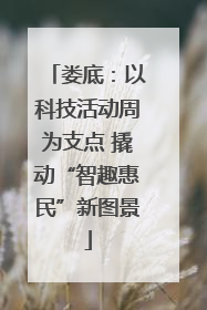 娄底：以科技活动周为支点 撬动“智趣惠民”新图景