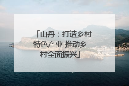山丹：打造乡村特色产业 推动乡村全面振兴