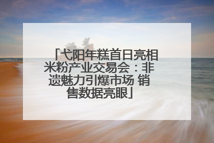 弋阳年糕首日亮相米粉产业交易会：非遗魅力引爆市场 销售数据亮眼