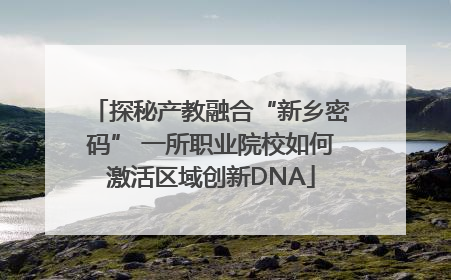 探秘产教融合“新乡密码” 一所职业院校如何激活区域创新DNA