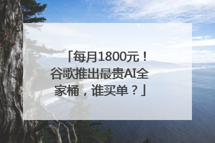 每月1800元！谷歌推出最贵AI全家桶，谁买单？