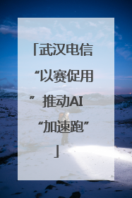 武汉电信“以赛促用”推动AI“加速跑”